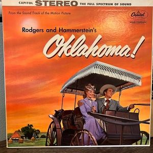 Oklahoma! Rodgers And Hammerstein Musical Capitol Records Vintage Vinyl 12"
